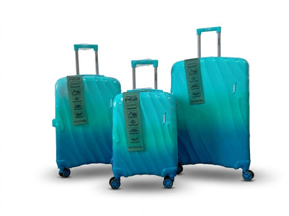 Makeway - Set de Maleta de viaje polipropileno 20 - 24 - 28 pulgadas - Dark Blue