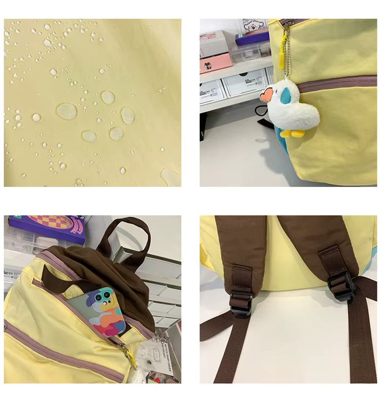 Mochila ligera impermeable de naylon