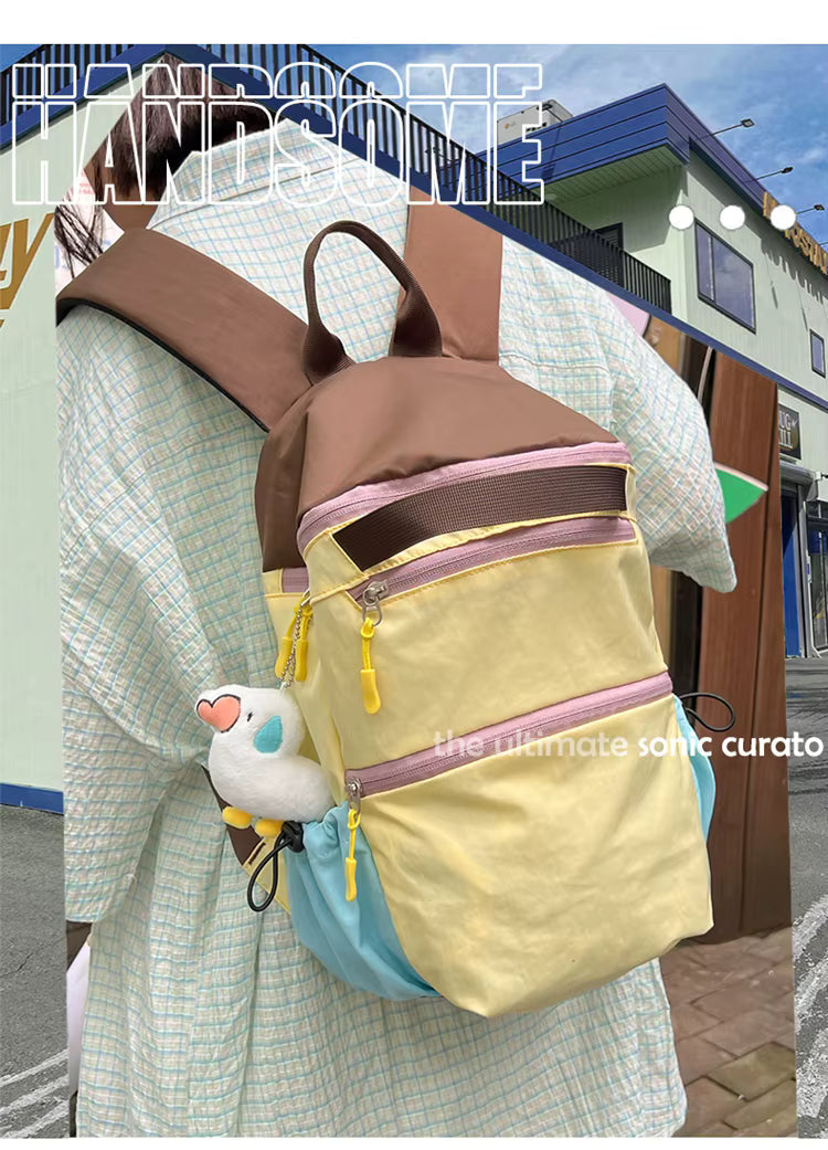 Mochila ligera impermeable de naylon