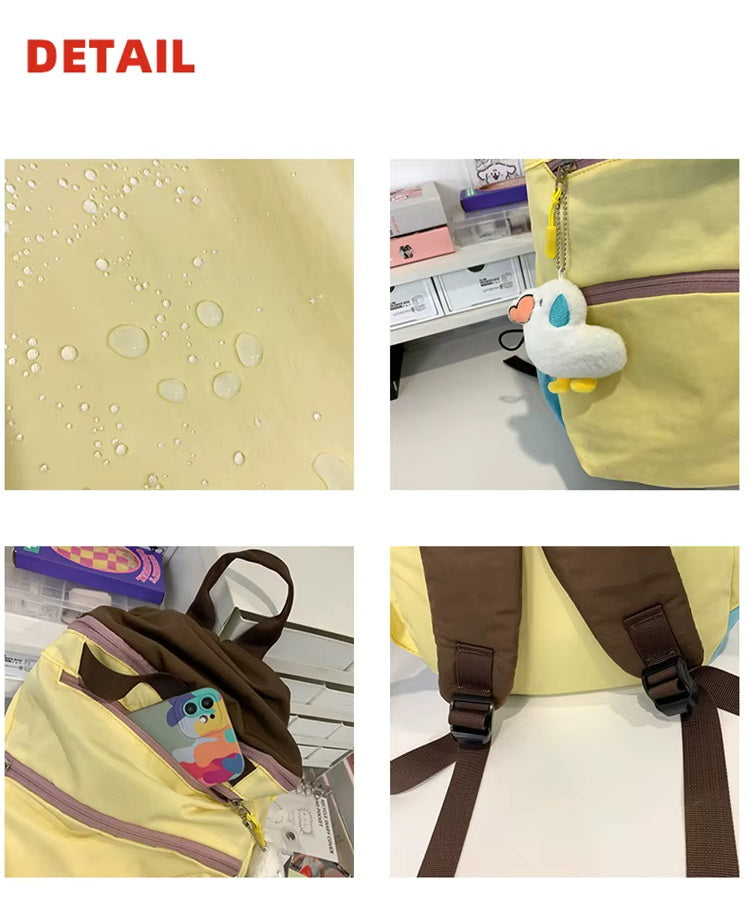 Mochila ligera impermeable de naylon