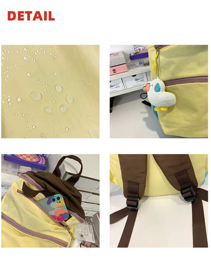 Mochila ligera impermeable de naylon