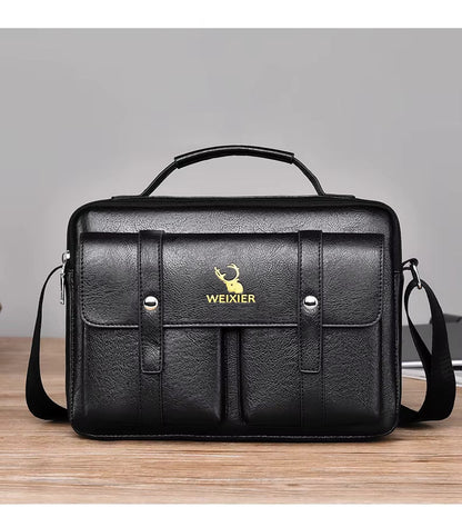 Makeway - Morral Bolso Hombre Cuero PU