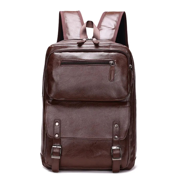 Makeway - Mochila cuero PU vintage