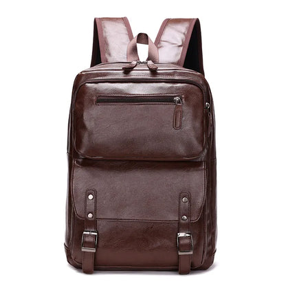 Makeway - Mochila cuero PU vintage