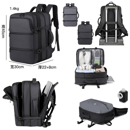 Makeway - Mochila de viaje con bomba de vacío
