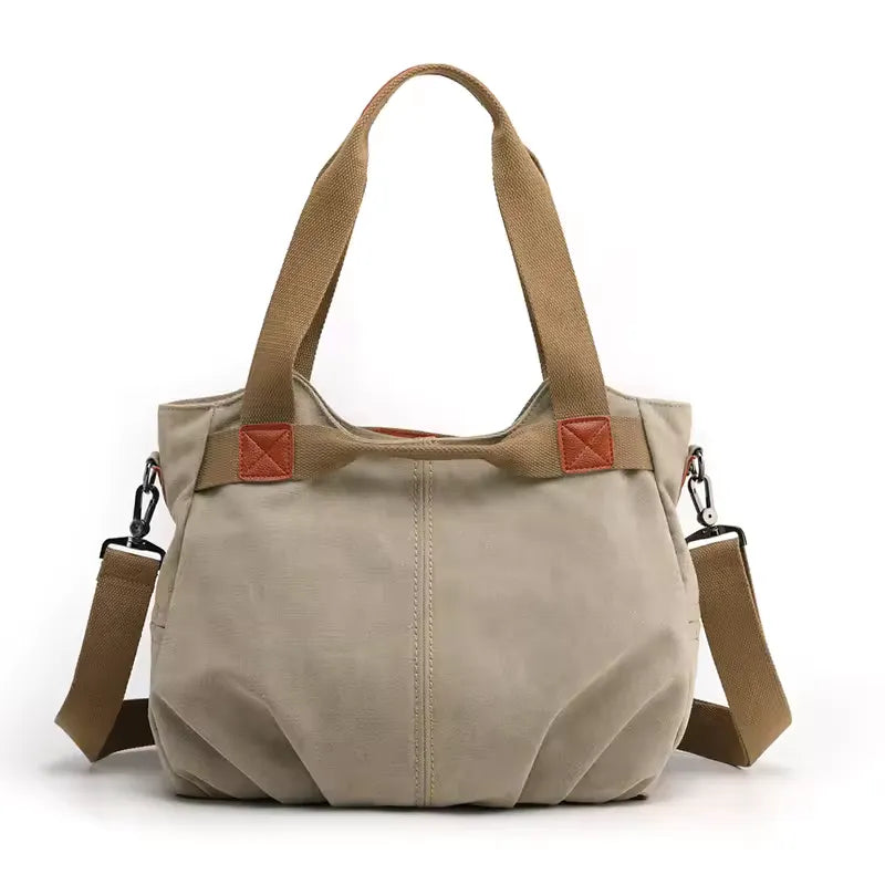 Bolso de lona Vintage Informal Tendencia Denim 2025