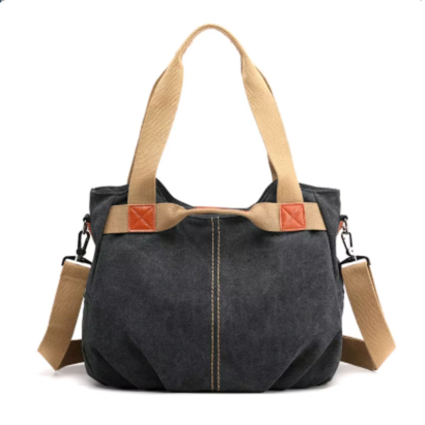 Bolso de lona Vintage Informal Tendencia Denim 2025