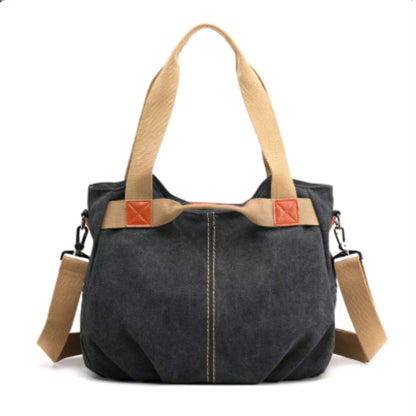 Bolso de lona Vintage Informal Tendencia Denim 2025