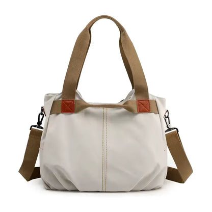Bolso de lona Vintage Informal Tendencia Denim 2025