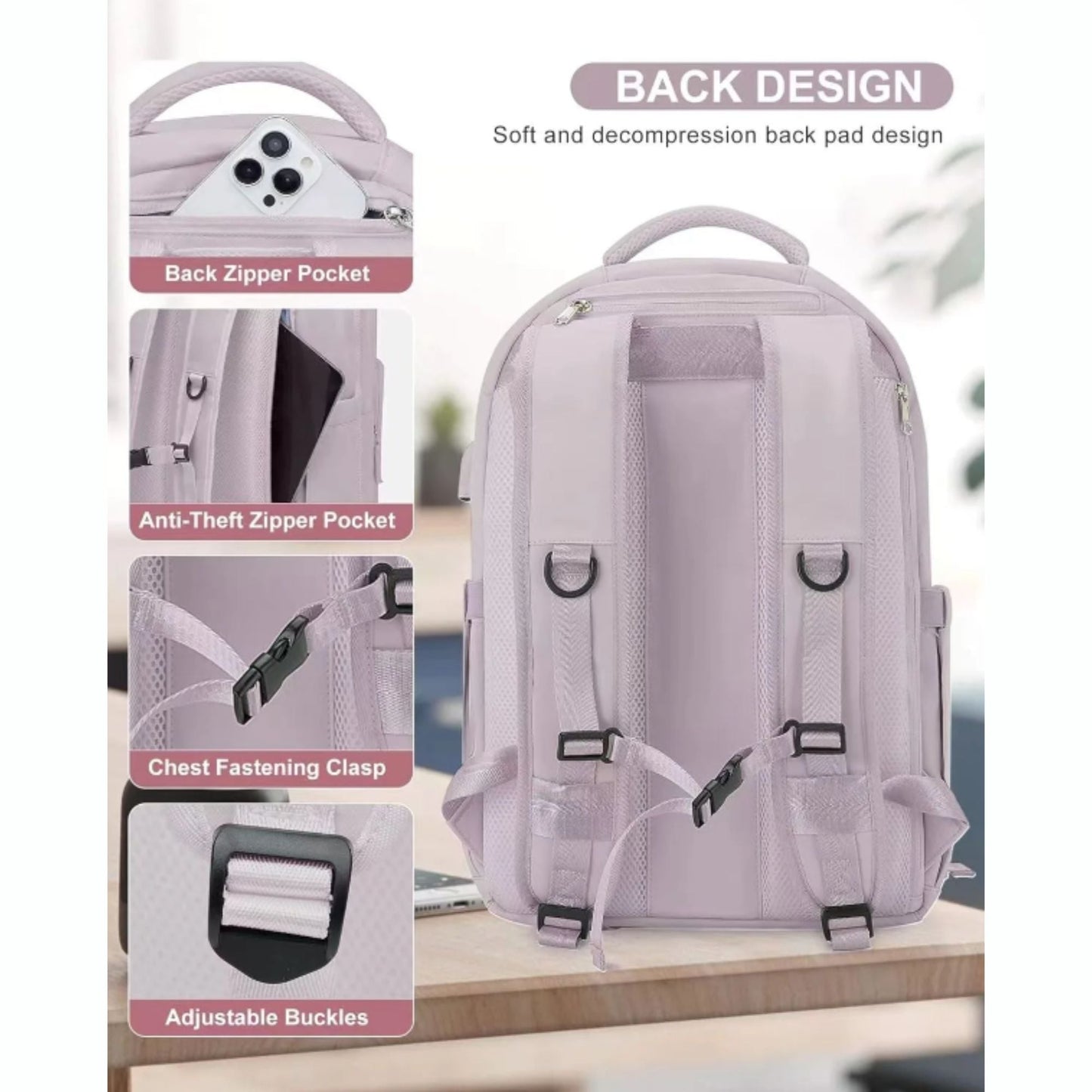 Makeway - Mochila de viaje viral tendencia