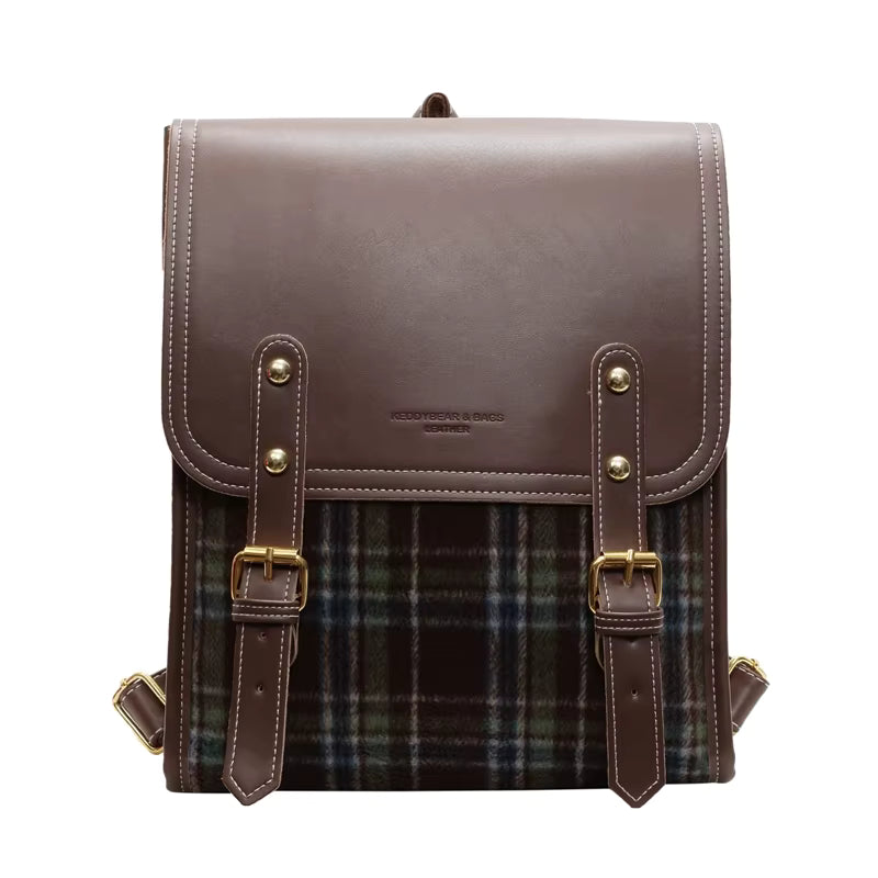 Cartera mochila vintage tendencia 2025 Fashion cuero PU