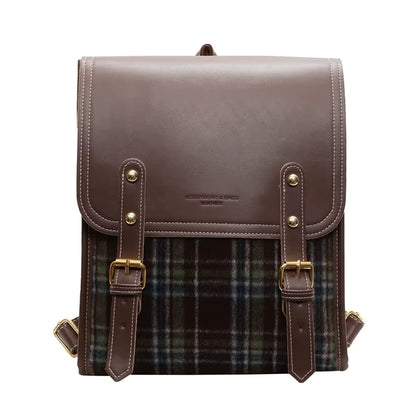 Cartera mochila vintage tendencia 2025 Fashion cuero PU