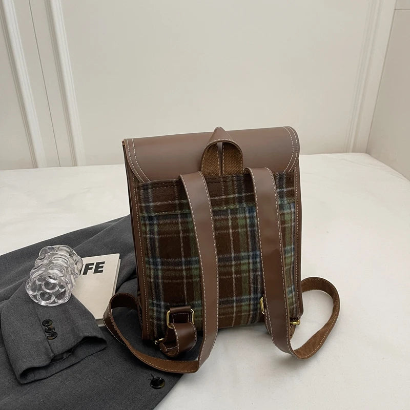Cartera mochila vintage tendencia 2025 Fashion cuero PU