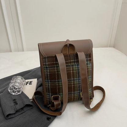 Cartera mochila vintage tendencia 2025 Fashion cuero PU