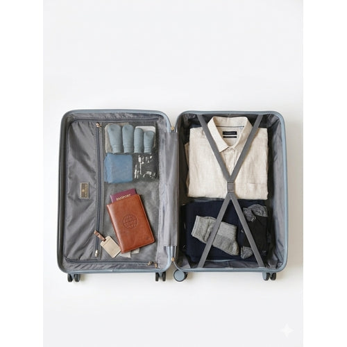 Makeway - Set de Maleta de viaje PP 18 - 20 - 24 - 28 pulgadas