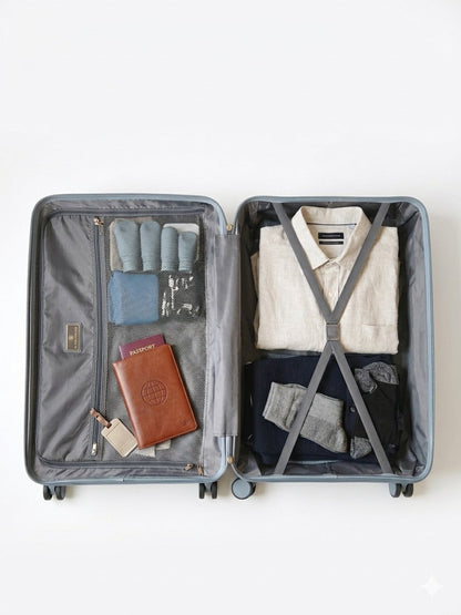 Makeway - Set de Maleta de viaje PP 18 - 20 - 24 - 28 pulgadas